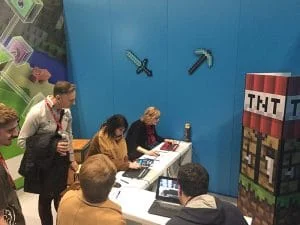 Minecraft Room at BETT