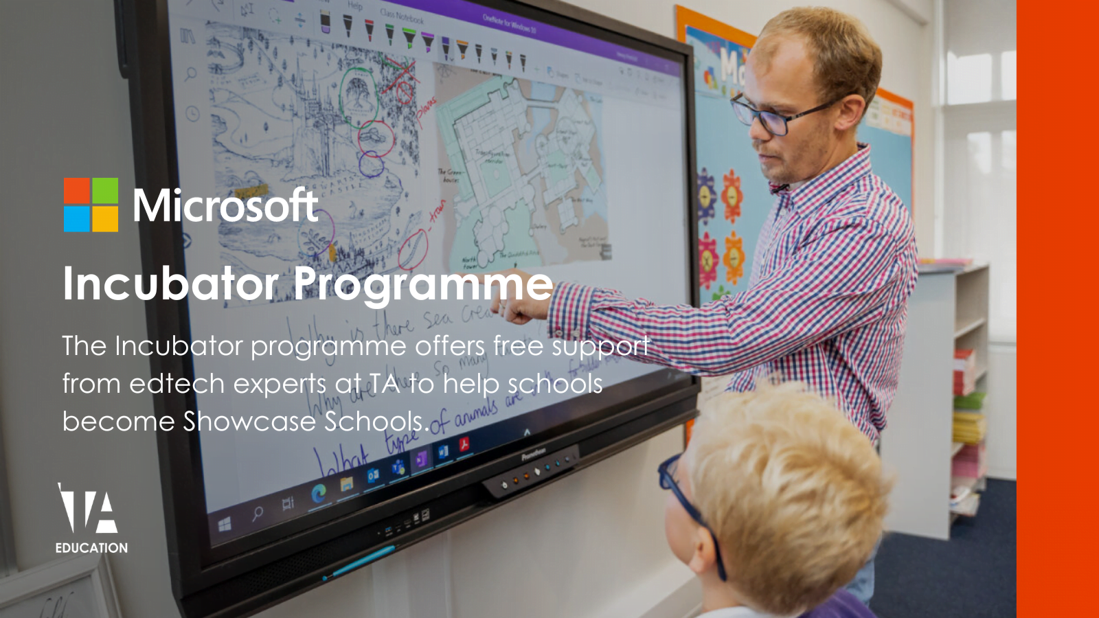 Microsoft Incubator Showcase Schools Programme TA Education